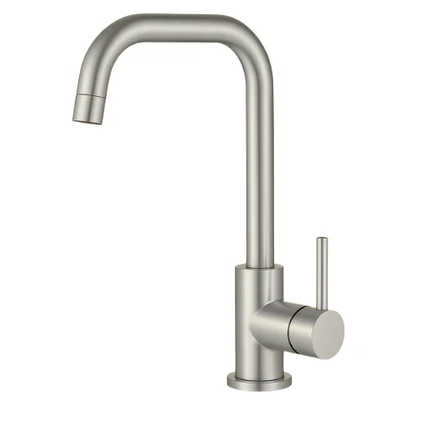 ברז פרח ארוך ניקל מוברש מסדרת Toma מבית Waterfall