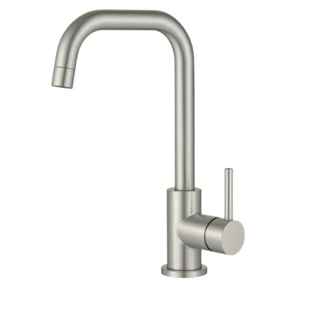 ברז פרח ארוך ניקל מוברש מסדרת Toma מבית Waterfall