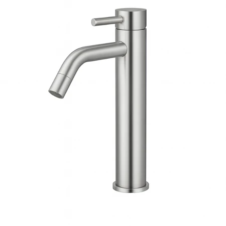 ברז פרח גבוה ניקל מוברש מסדרת Nara מבית Waterfall