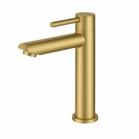 ברז מים קרים זהב מוברש מסדרת Nima מבית Waterfall